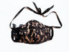 Couture Butterfly French Lace mask- Black/nude