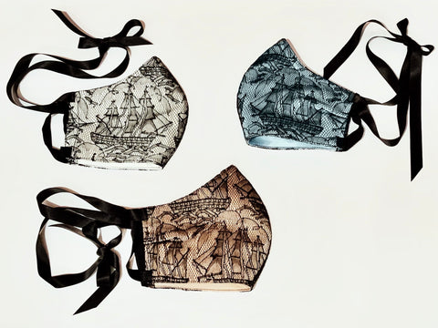 “Pirate Party” Couture Lace Mask